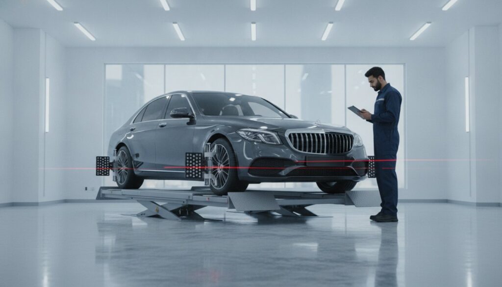 Choosing the Best Wheel Alignment Garage in Dubai: A 2026 Buyer’s Guide