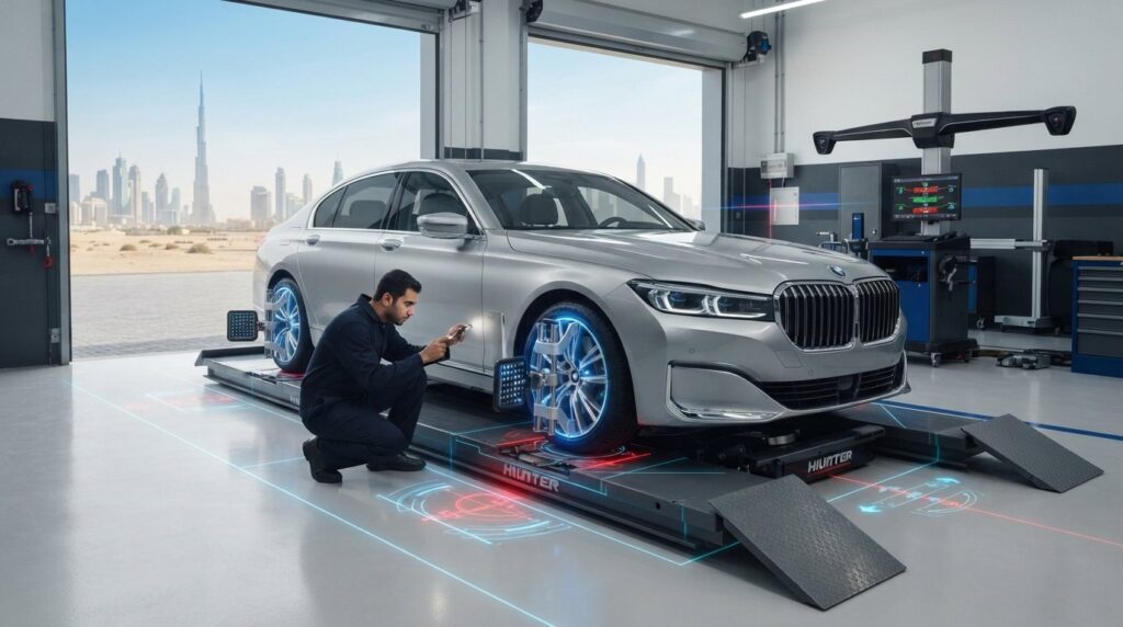 4 Wheel Alignment Cost Dubai: 2026 Precision Care Guide