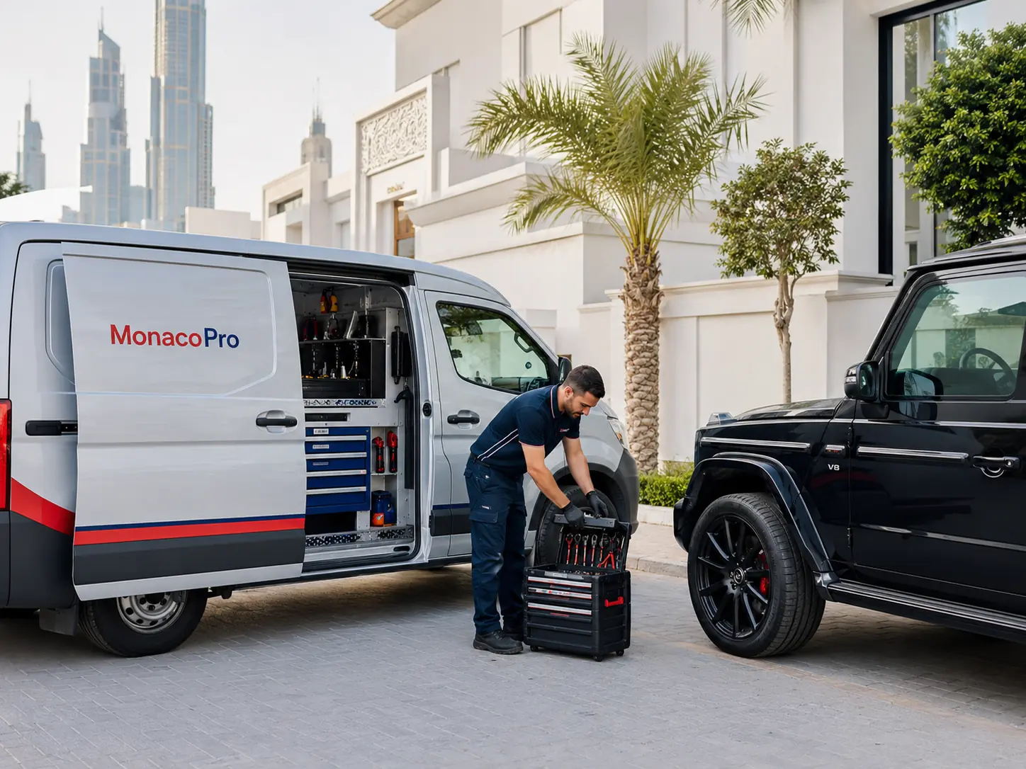 Monaco Pro mobile vehicle service