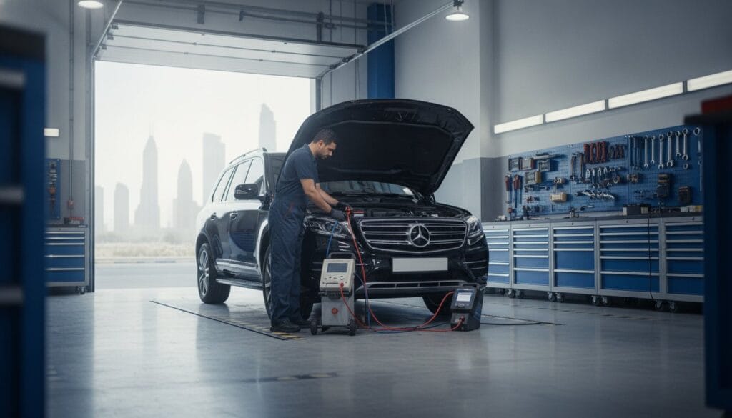 Professional Car Battery Change in Dubai: The Complete 2026 Guide